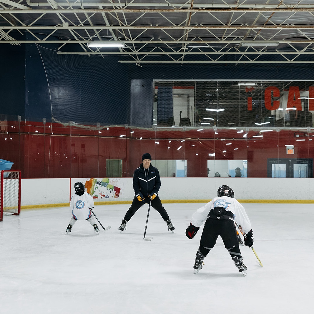 Paramount Ice LEARN to Play Hockey for kids learning Canada’s game in a safe, fun environment