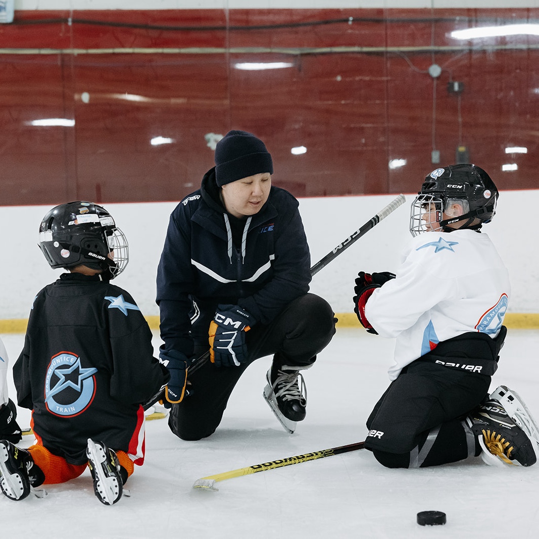 Paramount Ice TRAIN Hockey clinics offering expert coaching and technical refinement